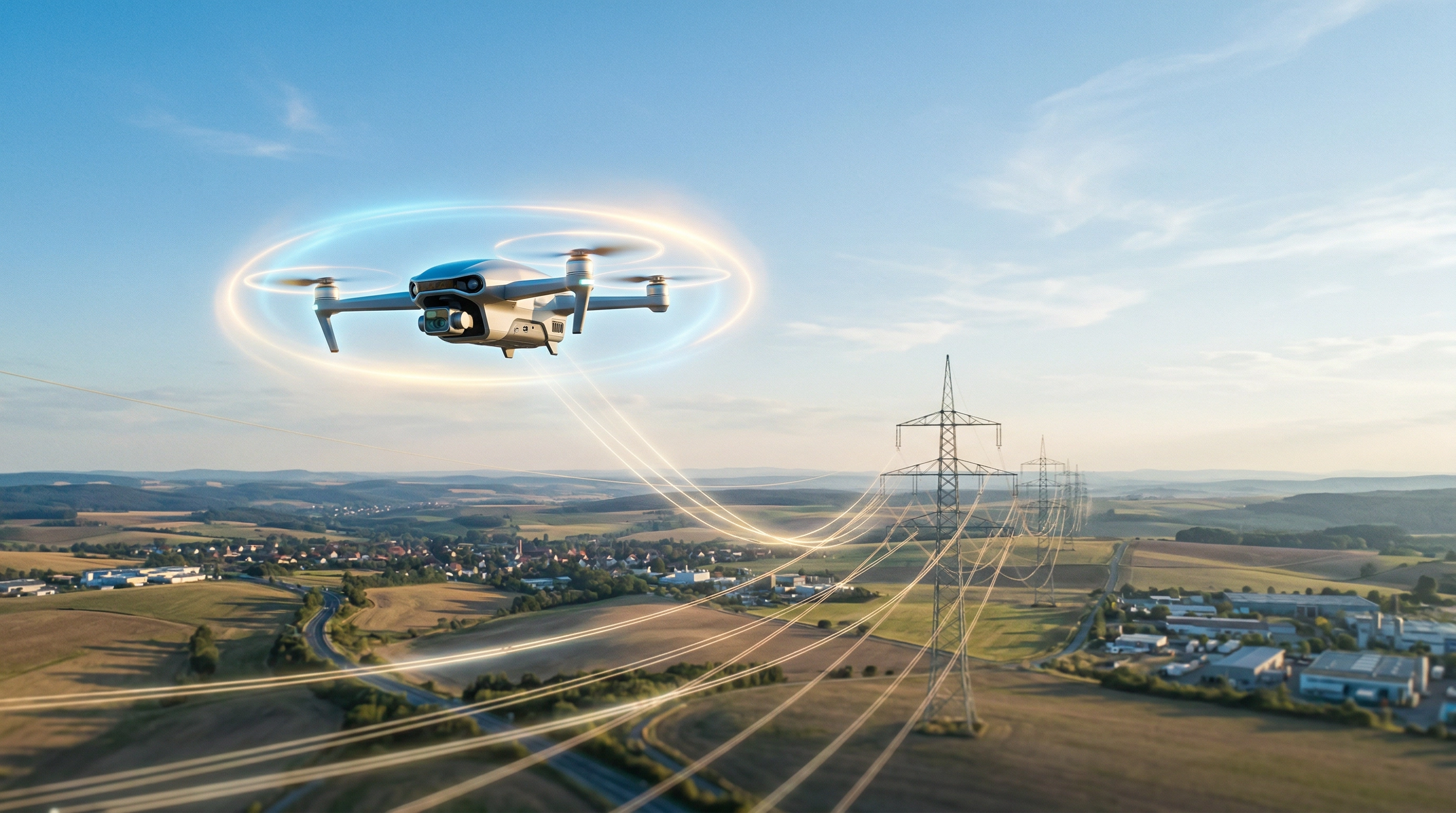Drones That Charge on Power Lines: The Race to Automate Grid Inspection