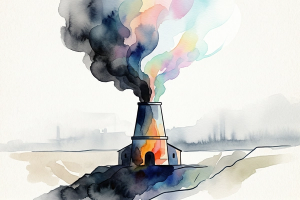 Hero banner illustration for "Litherm Raises €6.5M to Decarbonize Cement with Electric Kilns"