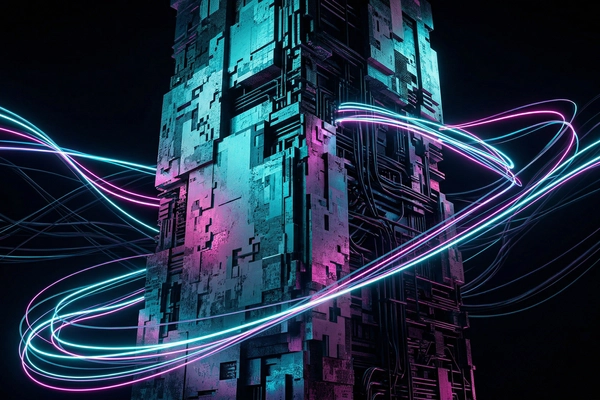 Hero banner illustration for "The Race to Automate Chip Design: How AI Agents Are Tackling a $725M Problem"