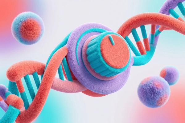 Hero banner illustration for "AI-Designed DNA: The Race to Make Gene Therapies Safer"
