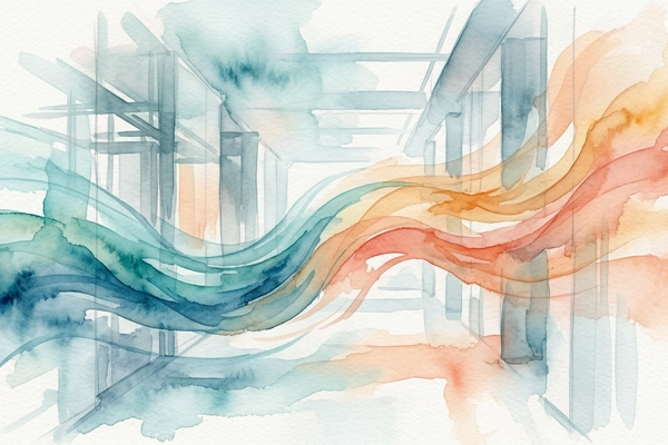 Hero banner illustration for "YC's Inviscid AI Promises 1000x Faster Building Energy Simulations"