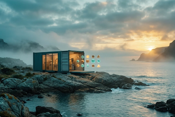Hero banner illustration for "EU Project Unveils Portable AI Recycling Plant for Remote Areas"