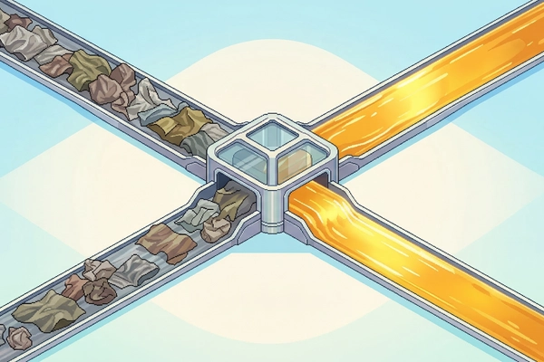 Hero banner illustration for "PolyCycl Raises Series A to Scale Plastic Waste Recycling Technology"