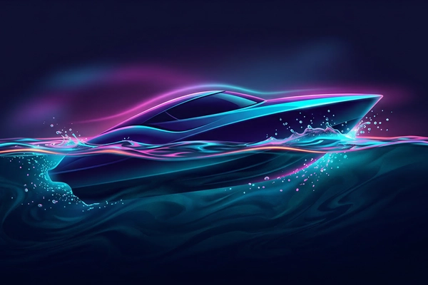Hero banner illustration for "India's First Amphibious Drone Flies and Dives for Defense, Environment"