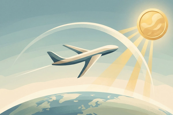 Hero banner illustration for "Stardust Raises $60M for Controversial Solar Geoengineering Tech"