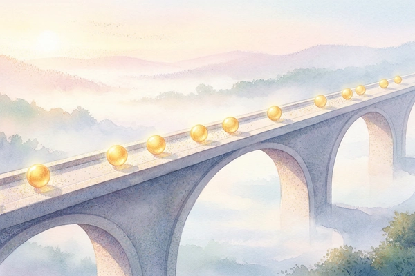 Hero banner illustration for "Ironlight Raises $21M Series A for Tokenized Securities Platform"