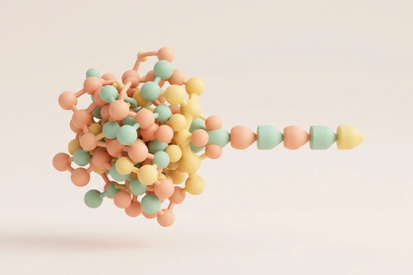 Hero banner illustration for "YC's 10x Science Tackles Drug Development Bottleneck with AI Platform"