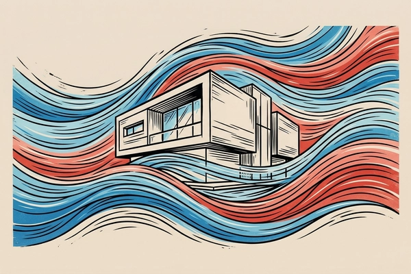 Hero banner illustration for "YC-Backed Inviscid AI Launches Real-Time Physics Engine for Buildings"