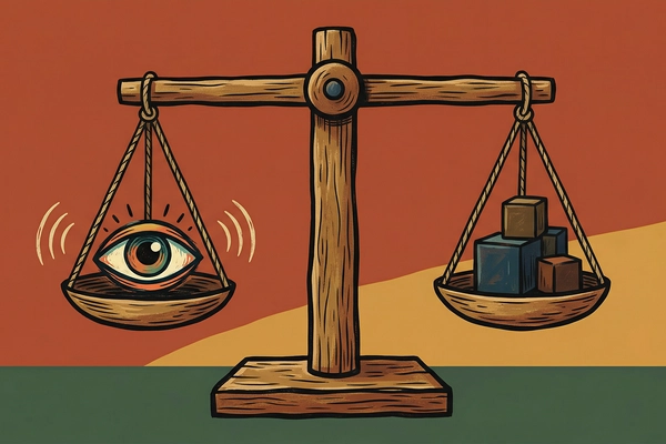 Hero banner illustration for "Forum Launches Exchange to Trade on Cultural Attention and Virality"