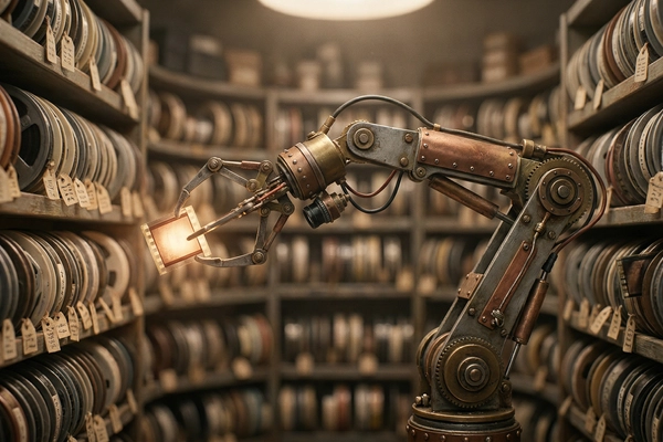 Hero banner illustration for "Shofo Launches 'Common Crawl for Videos' for AI Training Data"