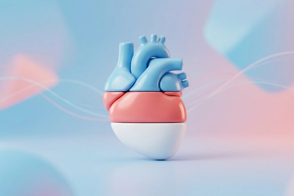 Hero banner illustration for "Inside the Race to Build Digital Twins of Human Bodies"