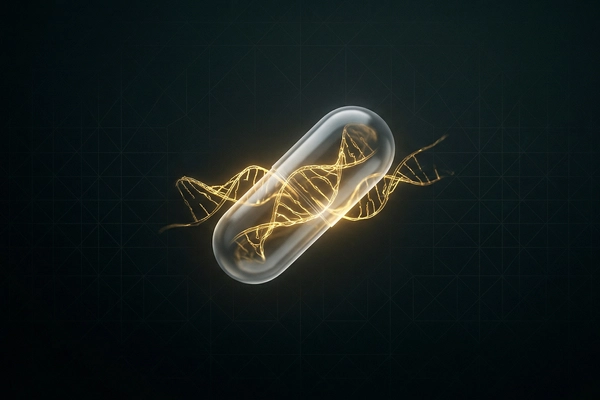 Hero banner illustration for "Pinnacle Medicines Raises $89M Series B for AI-Powered Peptide Drugs"