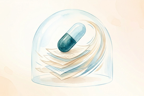 Hero banner illustration for "YC-Backed Ritivel Automates Drug Regulatory Filings with AI"