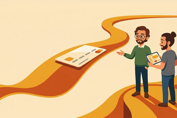 Hero banner illustration for "Kulipa Banks $6.2M Seed for Stablecoin Card Infrastructure"