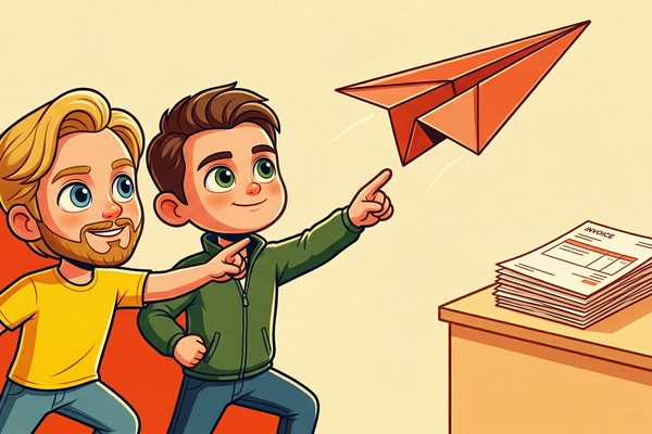 Hero banner illustration for "Paraglide AI Raises $5M to Automate Accounts Receivable with Agents"