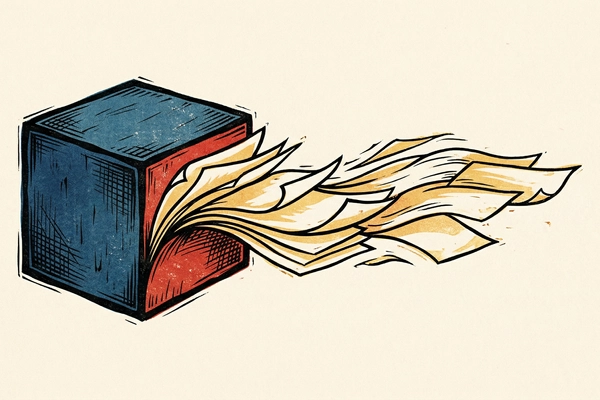 Hero banner illustration for "Why Mintlify Ditched RAG for a Virtual Filesystem Architecture"