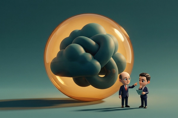 Hero banner illustration for "enclaive Raises €4.1M to Secure Cloud Data in Use with Zero Code"
