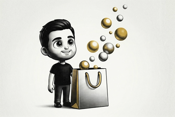 Hero banner illustration for "GoSats Raises $5M Series A to Scale Bitcoin Rewards Platform"
