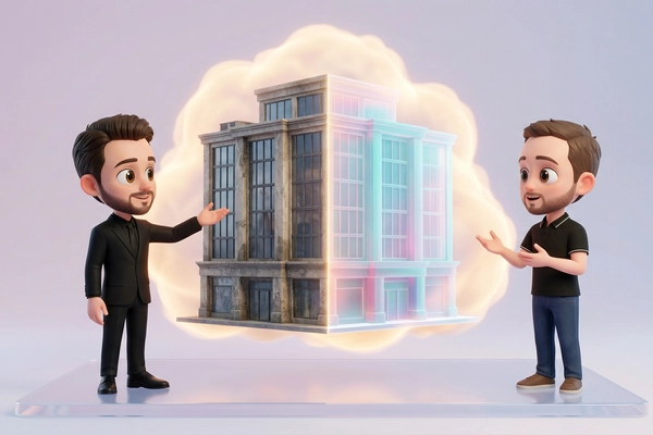 Hero banner illustration for "SCorp-io Raises €5M to Automate Building Energy Management with AI"