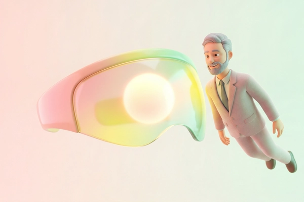 Hero banner illustration for "OpZira Raises $1.1M Seed for AI-Powered Eye Disease Diagnostic"