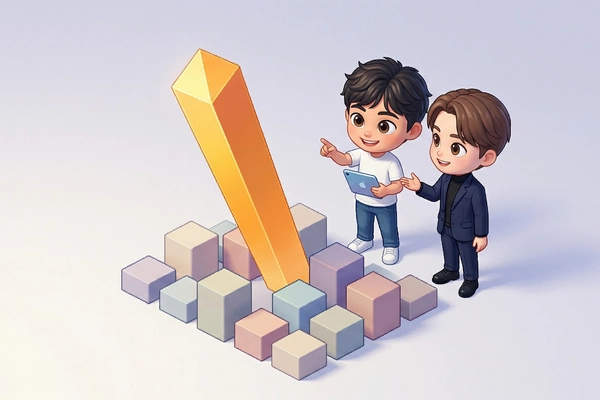 Hero banner illustration for "8 AI Startups Draw Top VC Interest at YC Winter 2026 Demo Day"