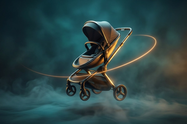 Hero banner illustration for "OZi Raises $6.2M to Deliver Baby Essentials in 60 Minutes"
