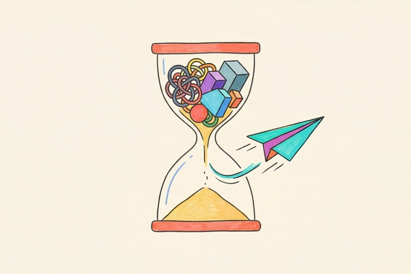 Hero banner illustration for "Why Developers Are Ditching Next.js for Faster Build Times"
