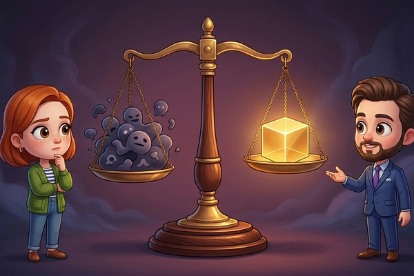 Hero banner illustration for "WholeSum Tops Up Pre-Seed with $335K for Auditable AI Analytics"