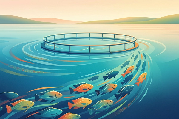 Hero banner illustration for "Victory Farms Raises $15M to Scale Sustainable Tilapia Across East Africa"