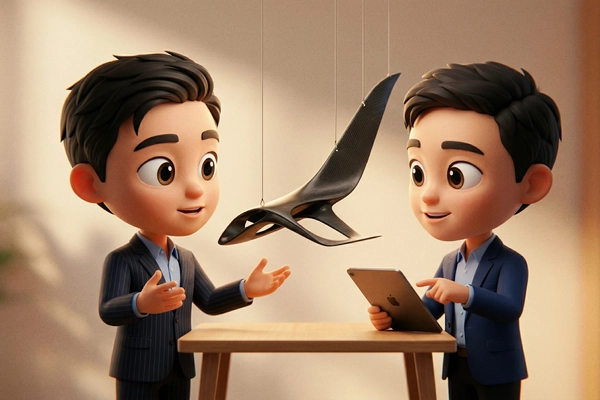 Hero banner illustration for "Hybron Raises $20M Seed for Defense Composites Manufacturing"