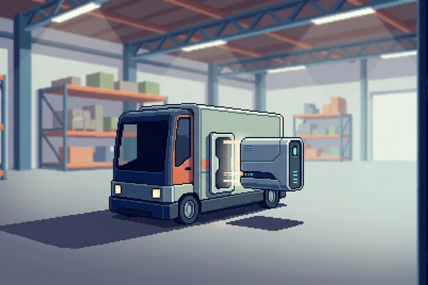 Hero banner illustration for "Thoro Launches CoreFlex: Modular Autonomy Platform for Industrial OEMs"