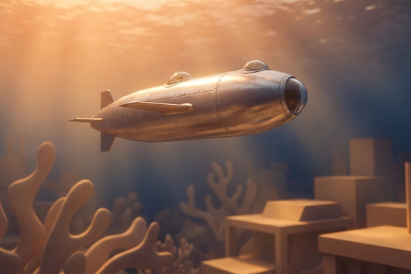 Hero banner illustration for "a16z Backs Ulysses' Ocean Drones for Conservation and Defense"