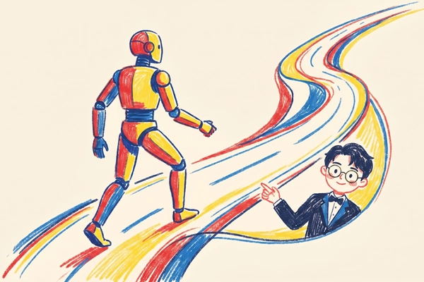 Hero banner illustration for "Chinese Robotics Startup TARS Raises Record $455M Pre-A Round"