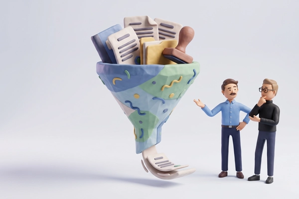 Hero banner illustration for "YC-Backed Platus Raises $3.3M to Automate Legal Ops for EU Founders"