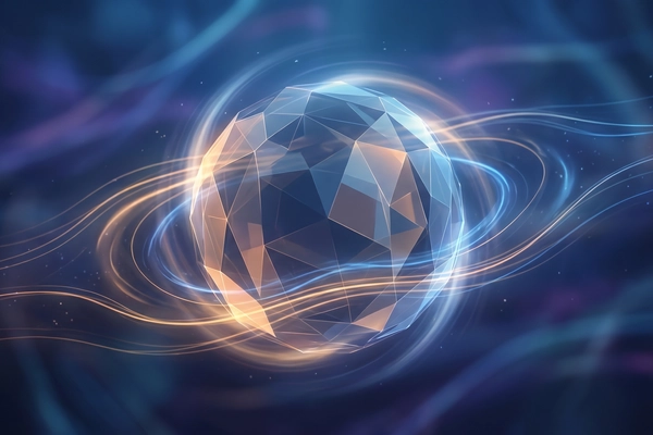 Hero banner illustration for "Atomic Tessellator Raises $11.3M Seed for Materials Discovery Platform"