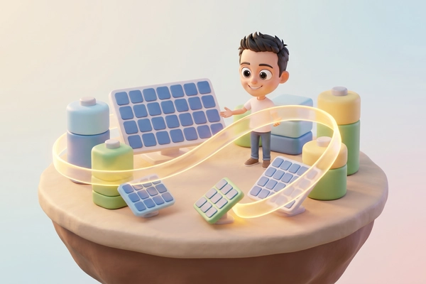 Hero banner illustration for "Tensor Energy Raises $6M to Build Renewable Energy OS for Japan"