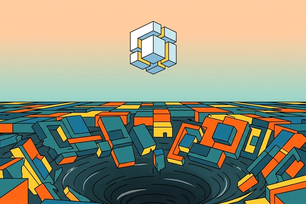 Hero banner illustration for "The $21 Startup: How AI and Free Tools Revolutionized Building"
