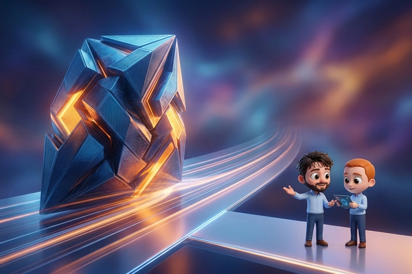 Hero banner illustration for "Zed Launches Parallel Agents as AI Coding Tools Hit $50B Valuations"