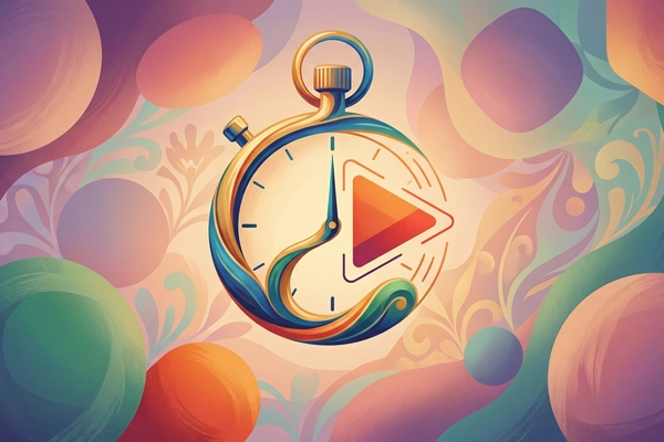Hero banner illustration for "What 250 Startup Launch Videos Reveal About Converting Viewers"