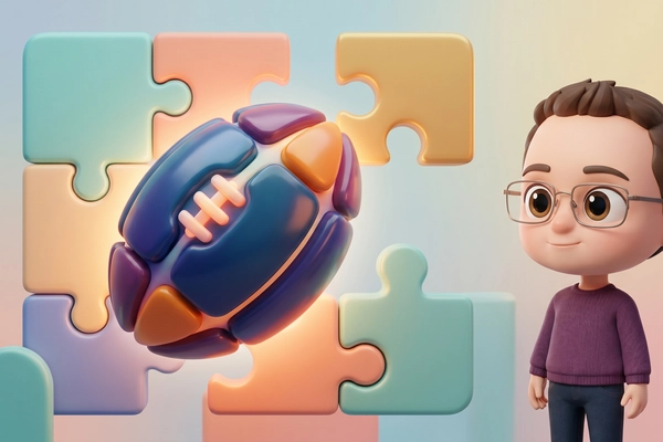 Hero banner illustration for "Rugby Recruitment Platform RugbyConnector Exits Beta with Club Model"