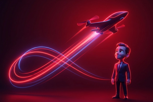 Hero banner illustration for "SkyfireAI Raises $11M Seed for Multi-Drone Coordination Platform"