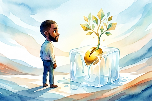 Hero banner illustration for "How Busha's $4.2M Seed Survived Nigeria's Crypto Ban to Win Licensing"