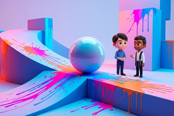 Hero banner illustration for "Polymath's $8M Seed Fuels Race to Build 'Gyms' for AI Agents"