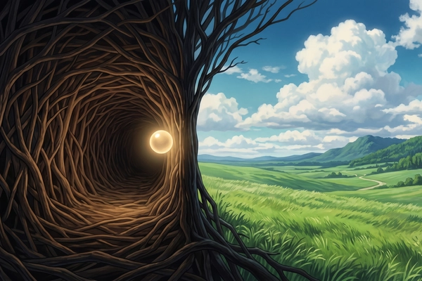 Hero banner illustration for "Restore Vision Raises $8.2M to Advance Gene Therapy for Blindness"