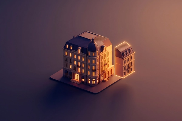 Hero banner illustration for "Italian Hotel AI Startup Smartness Raises $50M to Cut OTA Dependence"