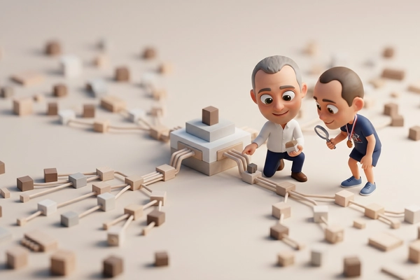 Hero banner illustration for "OpsMill Raises $14M Series A for Infrastructure Data Platform"