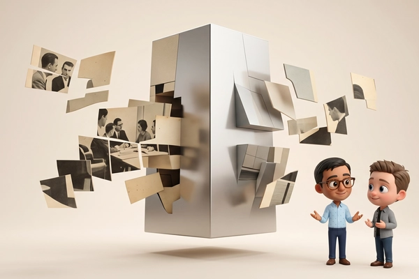 Hero banner illustration for "SageOx Raises $15M Seed for AI Coding Agent Collaboration Tools"
