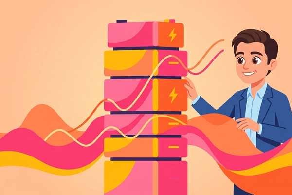 Hero banner illustration for "Fractal Power Raises $9.8M to Build AI-Powered Grid Infrastructure"