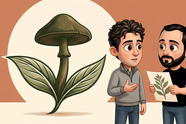 Hero banner illustration for "MSICS Pharma Raises $3.6M to Scale Natural Psilocybin Production"