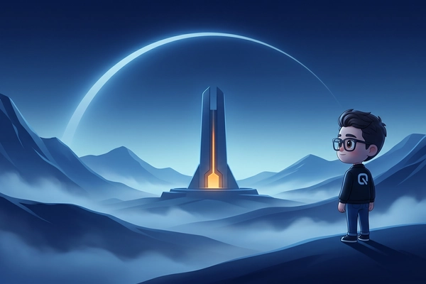Hero banner illustration for "Quindar Raises $18M Series A to Build Classified Space Ops Center"